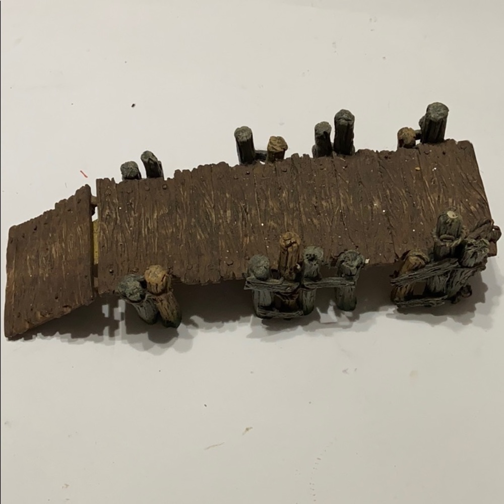 Department 56 Wooden Pier 1998-2005